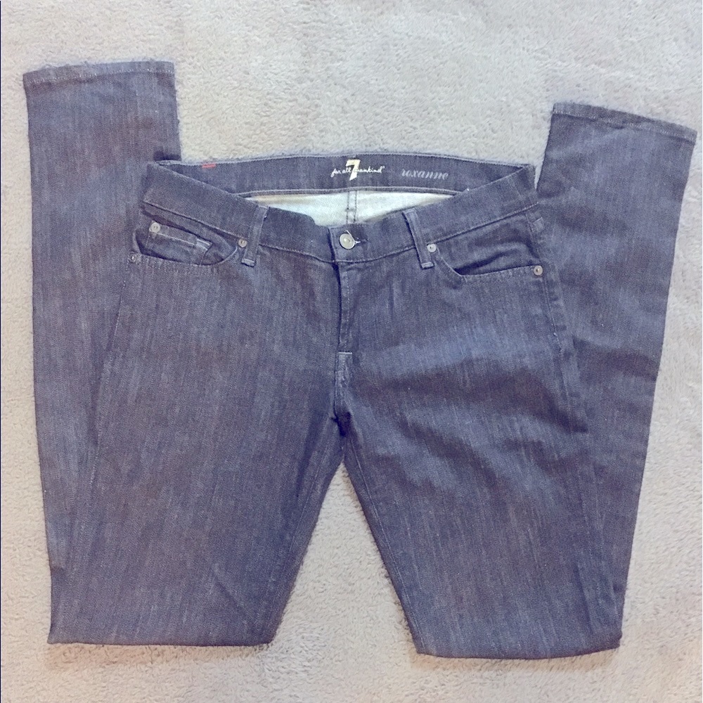 7 for all Mankind straight leg jeans
